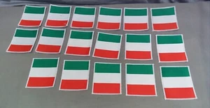 Italien Aufnäher 17 Stück, Italien Flagge Aufkleber Y 436 - Bild 1 von 3