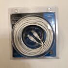 25ft Cat5e Patch Cord Cable For Ethernet Internet Network LAN Router White