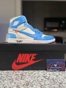 off white shoes unc