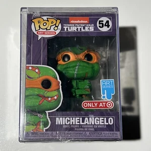 Funko Pop! Art Series: TMNT-Michelangelo Target Exclusive: w/Protective Case - Picture 1 of 2