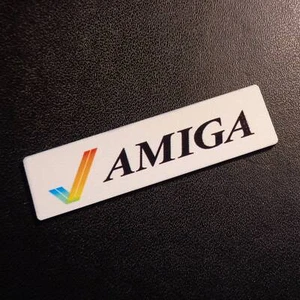 Commodore Amiga 600 1200 Color Logo / Sticker / Badge 49 x 13 mm [459b] - Picture 1 of 4