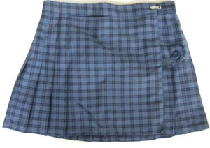 Gym skirt size 28inch waist Netball tennis games sports everyday mini skirt Blue - Picture 1 of 3