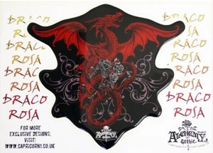 EXCLUSIVA almohadilla para tanque Alchemy Draco Rosa Cruiser #Contour - Imagen 1 de 1