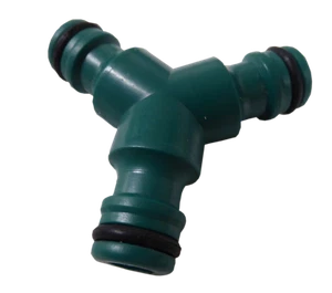 3 Way GARDEN HOSE UNIVERSAL COUPLING CONNECTOR water - Picture 1 of 1