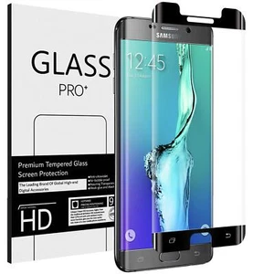 Full Screen Protective Film For Samsung Galaxy S6 Edge Glass Full Screen - Picture 1 of 7