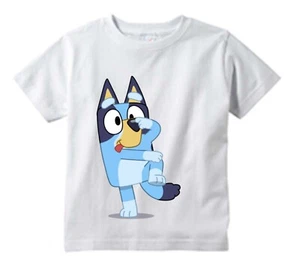 Bluey T-shirt / Bluey cartoon / Bluey kids t-shirt/ bluey birthday - Picture 1 of 8