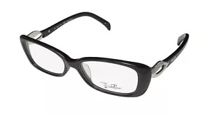 NUEVAS GAFAS EMILIO PUCCI 2683 51-15-135 ITALIA BORDE COMPLETO NEGRAS 001 DE DISEÑADOR - Imagen 1 de 8