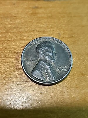 Rare 1943 silver penny ERROR Unclosed 9 In 1943. No Mint Mark - Image 1 of 3