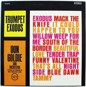 Don Goldie and Orchestra, Trumpet Exodus 1962 Verve Stereo LP V6-8475 - Foto 1 di 1