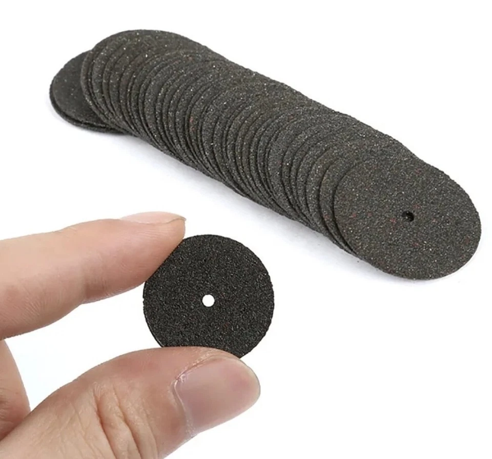 100 RESIN CUTTING DISC KIT FOR ROTARY TOOL & DREMEL ACCESSORIES CRAFT - Image 1 of 1
