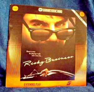 RISKY BUSINESS LASERDISC "R" 1983 99 MIN EXTENDED PLAY - Imagen 1 de 4
