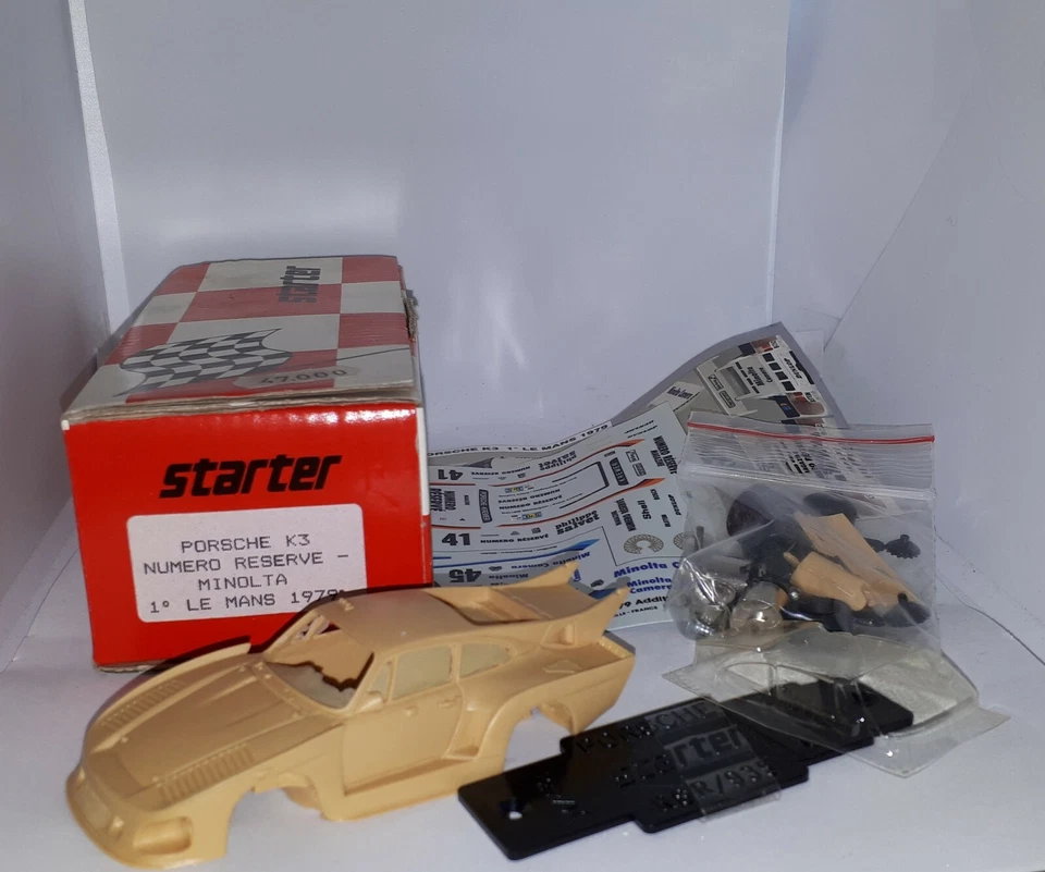 PORSCHE K3 MINOLTA  1° LE MANS 1979 KIT MONTAGGIO STARTER SCALA 1/43 - Immagine 1 di 1