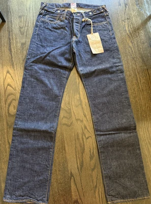 NWT PRPS Barracuda  Jeans  32W 33.5L Made in Japan Sample Rare Collectors Item - Image 1 of 4