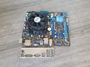 Asus P8H61-M LE/USB3 REV:1.03 Core i3-2120 CPU 3,30GHz 4GB Ram +Blende + Kühler - Afbeelding 1 van 13