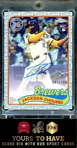 2024 TOPPS SILVER PACK MOJO JACKSON CHOURIO UPDATE AUTO T89CU-CHO 81/199 RC - Picture 1 of 2