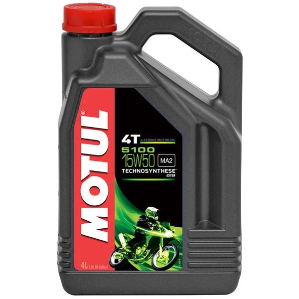 Huile 4 Temps Motul 5100 15W50 4L 104083 - Photo 1/1