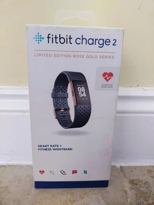 Fitbit Charge 2 Smart Watch: Limited Edition Rose Gold - Image 1 of 4