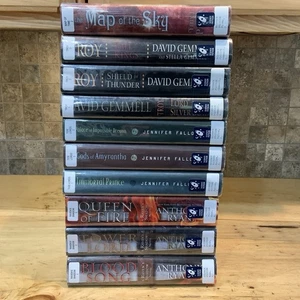Lot of 10 Fantasy HC Books Anthony Ryan Fallon Gemmell Palma Ex-Library - Imagen 1 de 23