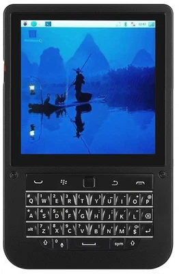 BerryBase HackberryPi CM5 Linux Cyberdeck Pocket Computer, 4 Touch Display, - Image 1 of 4