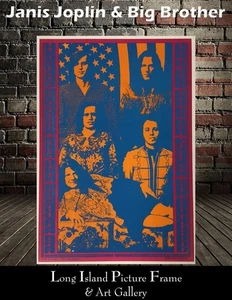 Janis Joplin Big Brother Original 2nd Printing The Fillmore 1967 Concert Poster - Picture 1 of 5
