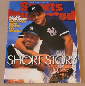 SPORTS ILLUSTRATED February 24, 1997 Derek Jeter & Alex Rodriguez - Picture 1 of 2