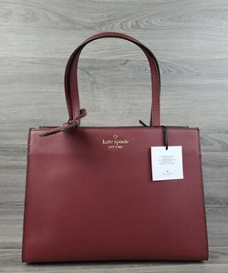 Kate Spade Tote Leather Thompson Street Large Sam Handbag (Sienna) - Picture 1 of 9