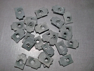25pcs for Plymouth Dodge #14 interior exterior black sheet metal screw J nuts  - Image 1 of 4