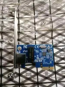 1000Mbps Gigabit Ethernet 10/100/1000M RJ-45 PCI Express - Afbeelding 1 van 3