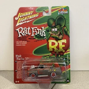 1955 FORD PANEL DELIVERY TRUCK "RAT FINK" 1/64 JOHNNY LIGHTNING JLSP259 - Picture 1 of 2