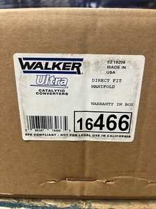 Walker 16466 Ultra EPA (Federal) Catalytic Converter with Integrated Exhaust Man - Picture 1 of 1