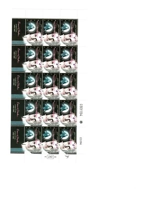 Ernst Bloch sheet - complete (unsigned, MNH - with full glue, clean) - Image 1 of 2