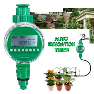 Electronic Automatic Garden Drip Irrigation Watering Timer Controller System Kit - Picture 1 of 9