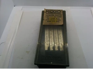 RIDGID 50895 MONO PIPE DIES, 1/2" NPSM, RH, HIGH SPEED STEEL, 4 PC PKG - Picture 1 of 3