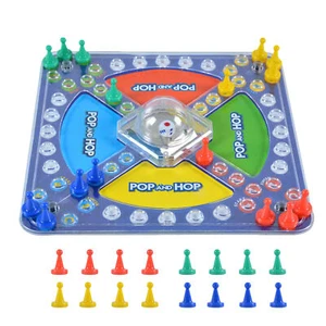 Hop And Pop Kids Family Frustration Board Childrens Family Game Ludo Classic Toy - Picture 1 of 12