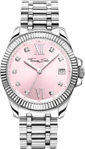 Orologio da donna THOMAS SABO Divine Pink orologio da polso acciaio inox 33 mm argento/rosa - Foto 1 di 3