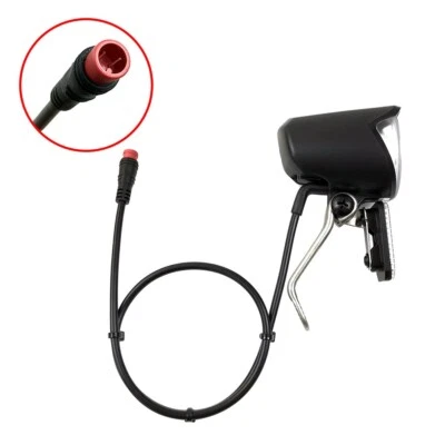 6-60V Ebike Front Lamp Electric Bicycle SM/waterproof Headlight Outdoor Tool New - Image 1 of 3