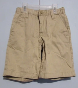 Boys Old Navy Beige Shorts Size 6 School Uniform Adjustable Waist EUC!!! - Picture 1 of 2