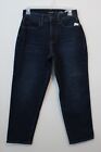 Old Navy Womens Curvy Extra High Waisted Button Fly Sky Hi Straight Jeans Size 2