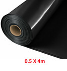 Damp Proof Membrane Black Polythene Sheeting Roll DPM 4m 5m Wide 300MU BRICK 