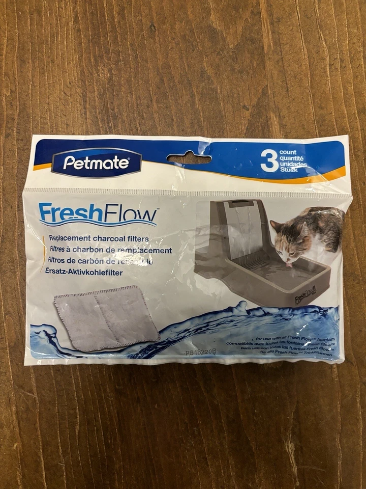 Petmate Fresh Flow Replacement Filters 3 Pack 24929