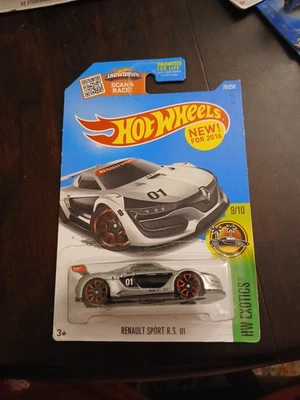 Nuevo para 2016 Hot Wheels Exotics Silver Renault Sport R.S. 01 Foto 1 de 2