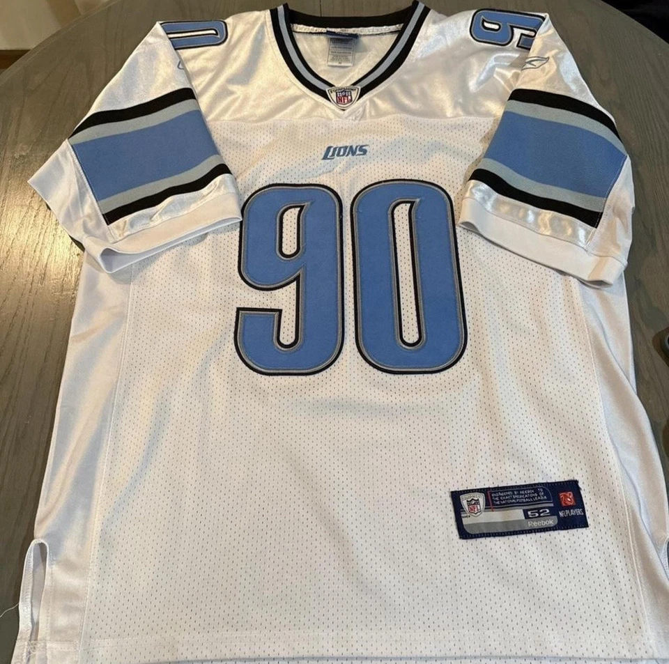 Camiseta Ndamukong Suh Blanca Talla XL #90 Nike Fútbol NFL Hombres Detroit Lions Foto 1 de 4