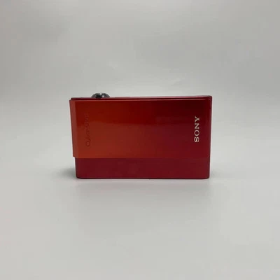 Sony Cyber-shot DSC-T900 12.1 MP Digital Camera 4x Optical Zoom Red 90%New - Image 1 of 4