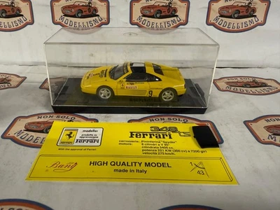 FERRARI 348 TS STRADALE YELLOW ART. 8002 BANG - SCALA 1/43 - Immagine 1 di 4