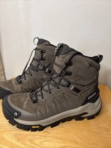 Oboz Men's Bangtail Mid Insulated Boot, VIBRAM Size 10 83502e0523 - Picture 1 of 12