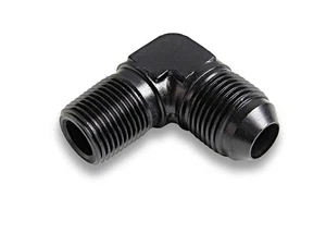 AT982268ERL Earl's 90 Degree Elbow Male AN -6 to 1/2" NPT - Picture 1 of 2