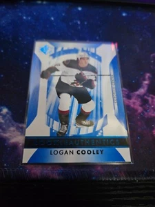 2023-24 Sp - Rookie Authentics Logan Cooley #102 Blue (RC) - Picture 1 of 2