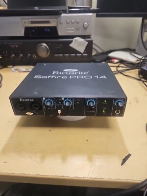 Focusrite Saffire Pro 14 Firewire - NOT FULLY TESTED. - Image 1 of 4