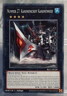 Nummer 27: Kanonenschiff Kanonennoid - Battles of Legend: Chapter 1 - DE/NM - Bild 1 von 2