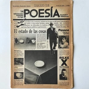 Revista Diario De Poesia N° 14 - Martin Prieto, Rilke por Mastronardi, etc - Bild 1 von 2